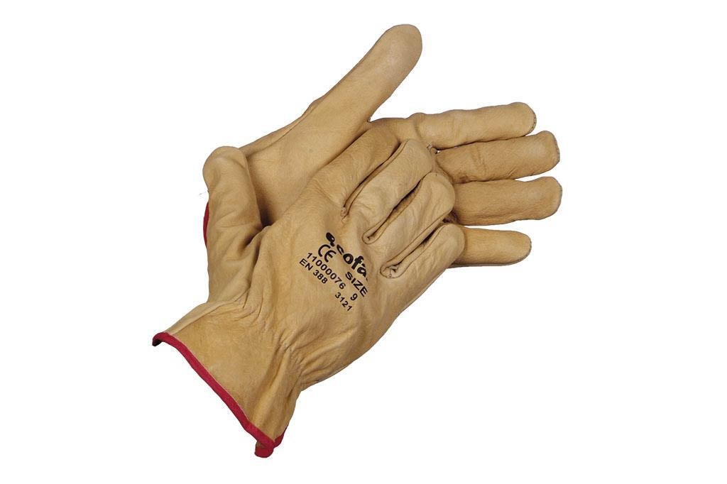 Foto de Guantes de piel de vacuno