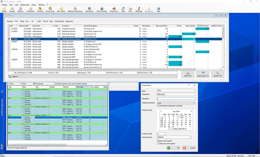 Foto deSoftwares para vidrio