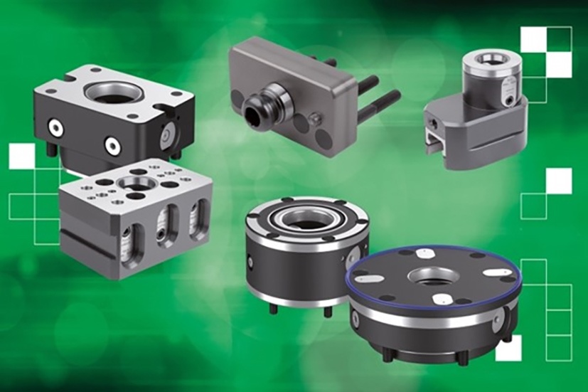 Foto de Sistemas de amarre de punto cero y módulos de sujeción de 5 ejes