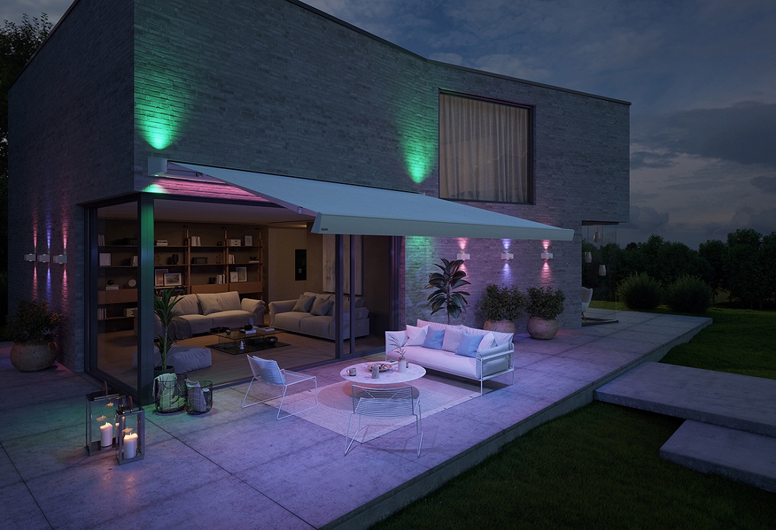 Foto deToldos con tecnología LED