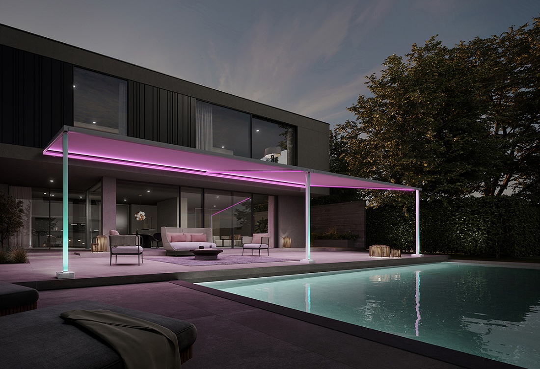 Foto de Toldos con tecnología LED