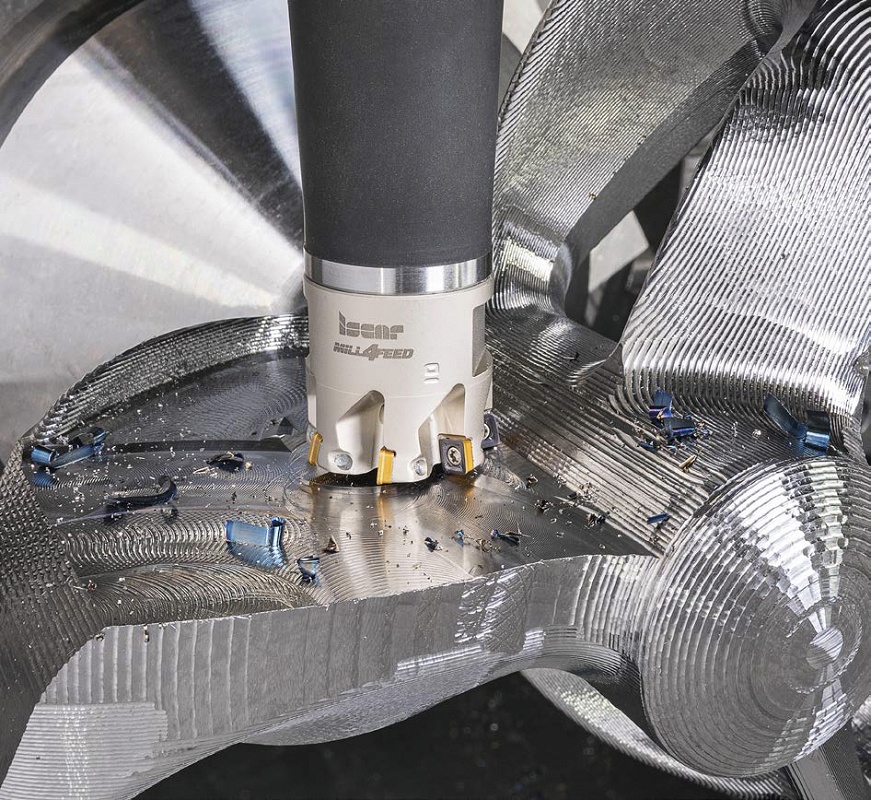 Foto de Líneas de fresado de alto avance