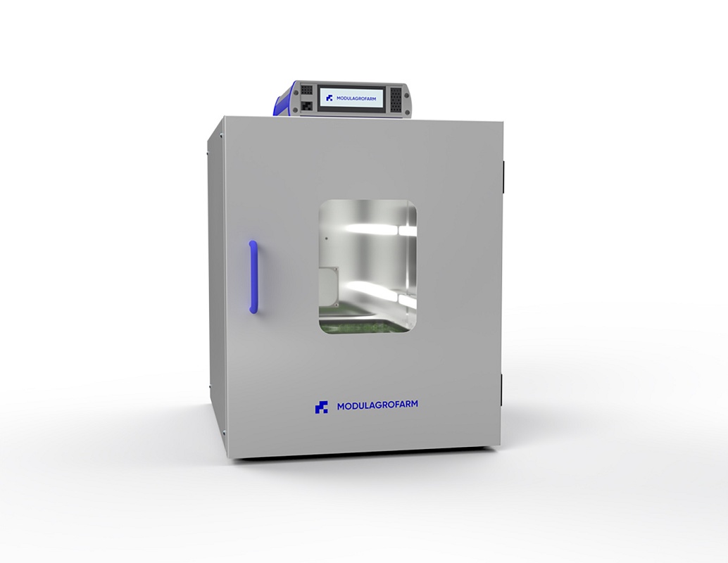 Foto de Armario de cultivo para espirulina y microgreens