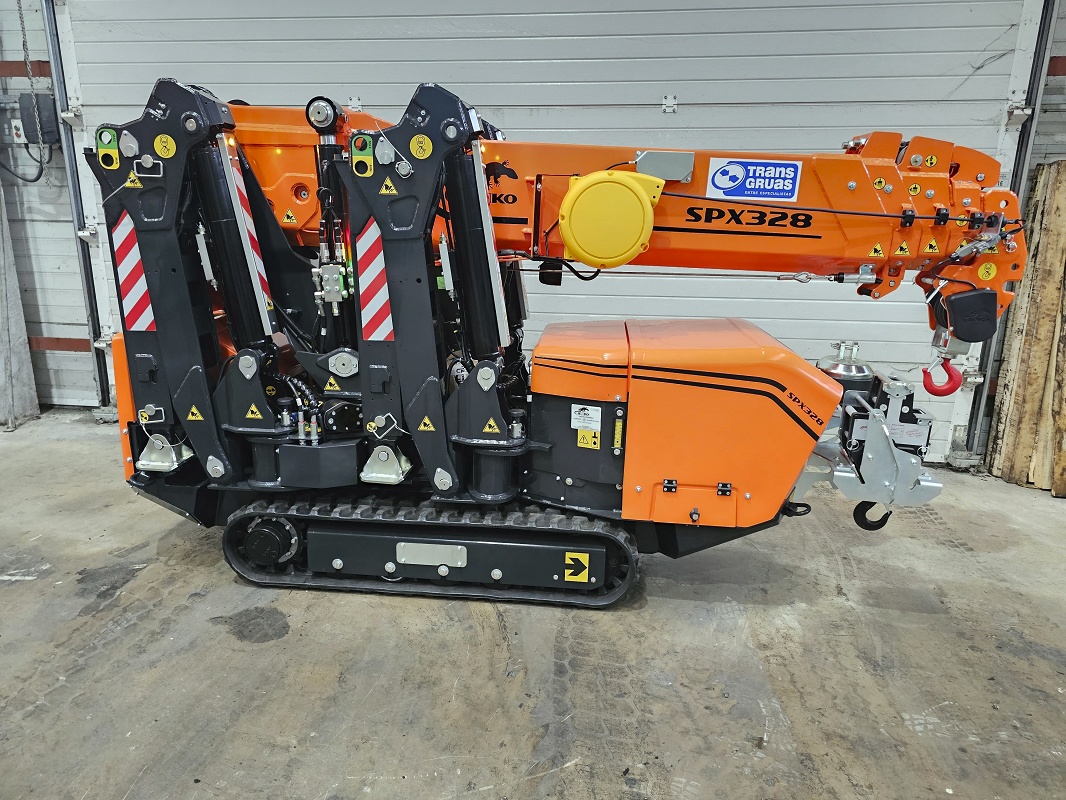 Foto deMinigrúas sobre oruga