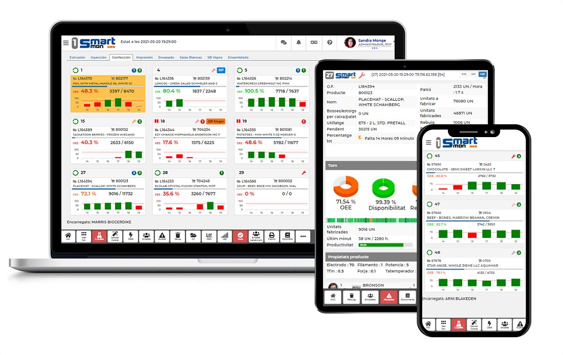 Foto de Software para el control de producción