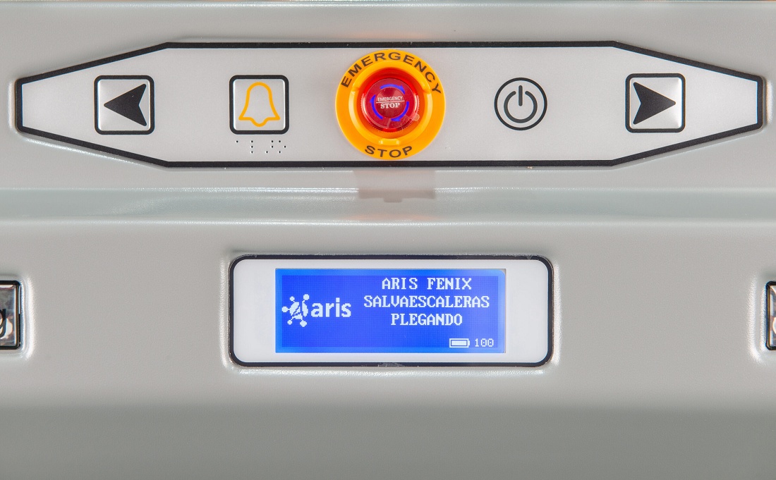 Foto deSalvaescaleras inclinados