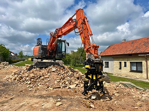Foto dePinzas demoledoras para excavadoras