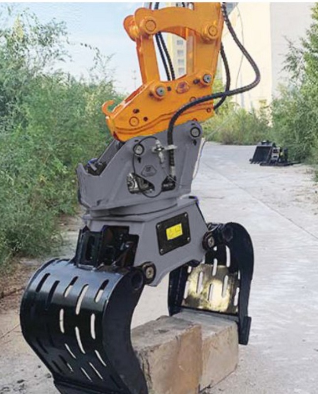 Foto deGama de martillos hidráulicos y pinzas