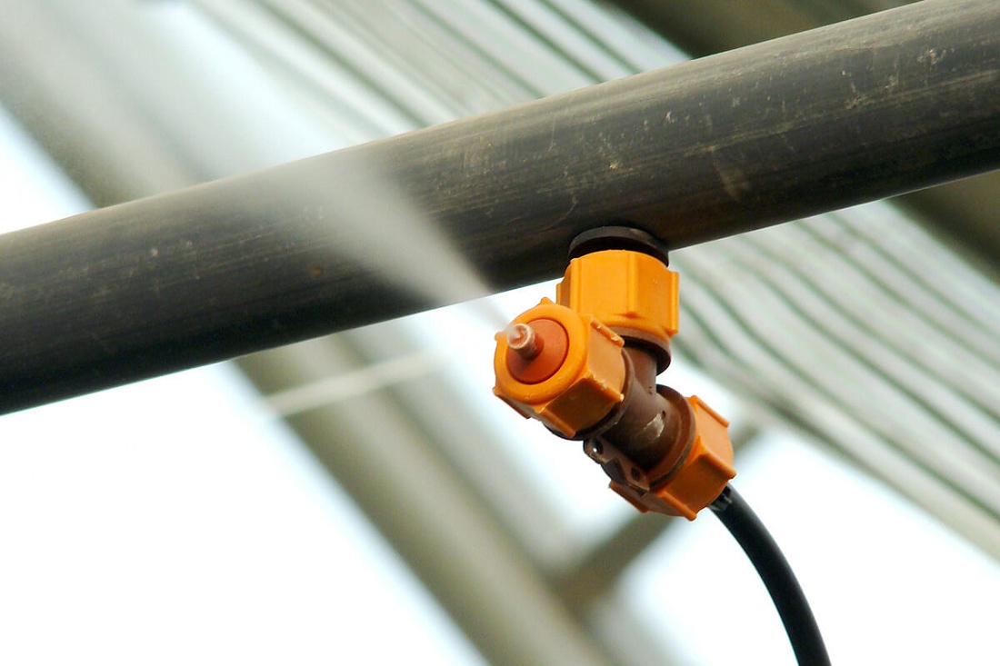 Foto de Sistema de nebulización en invernaderos