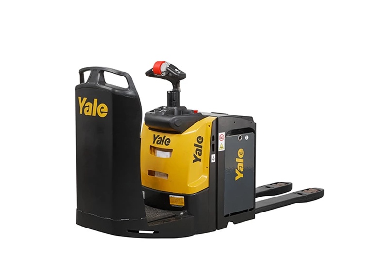 Foto deTranspaletas con plataforma de elevación