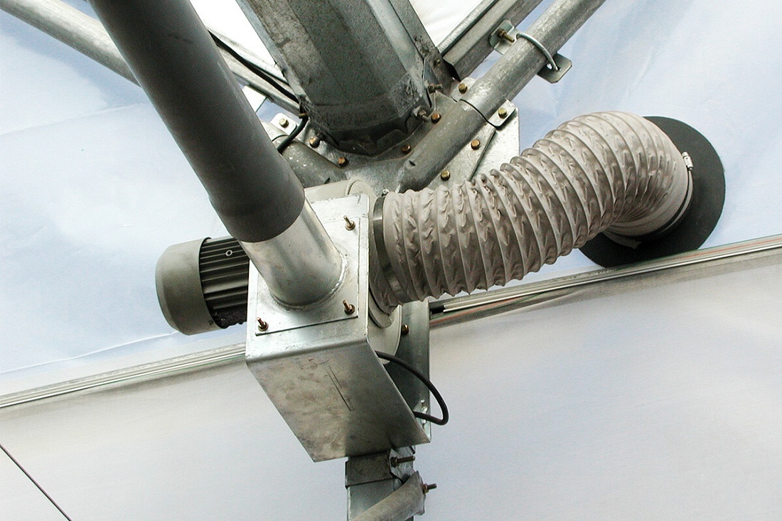 Foto de Doble cámara para invernaderos