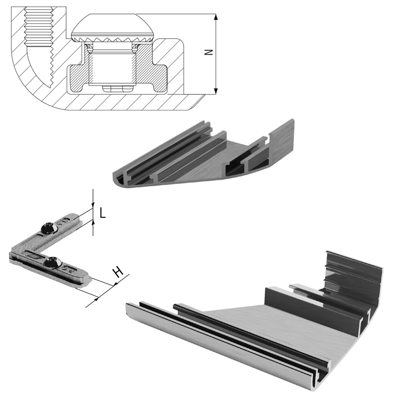 Foto deJuntas de esquinas