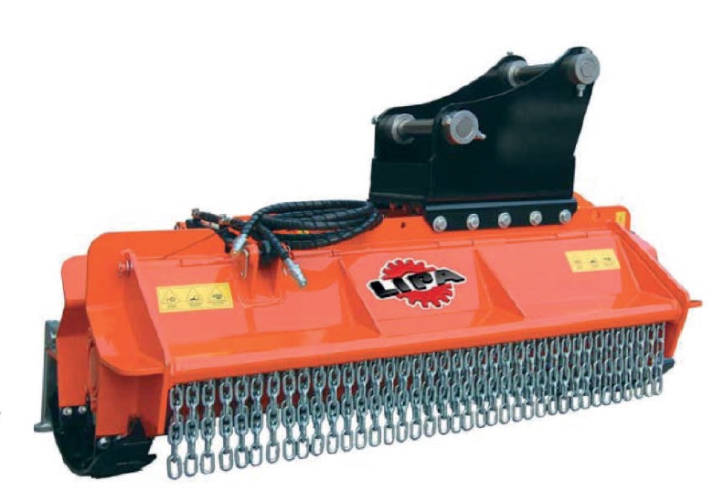 Foto de Cabezales trituradores forestales hidráulicos