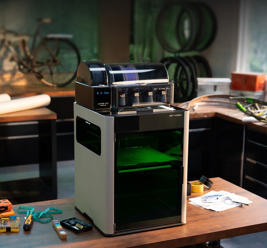 Foto de Impresora 3D con sistema de control inteligente de extrusión