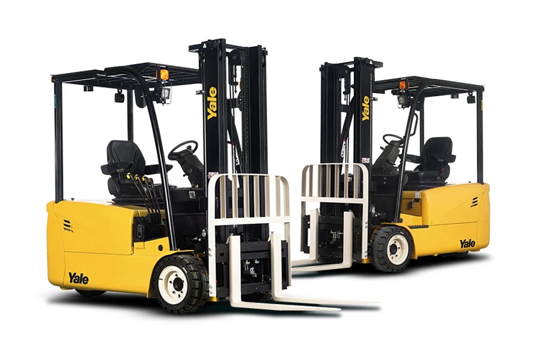 Foto de Carretillas elevadoras eléctricas de 3 ruedas