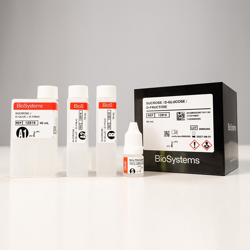 Foto de Análisis de Sacarosa/D-Glucosa/D-Fructosa
