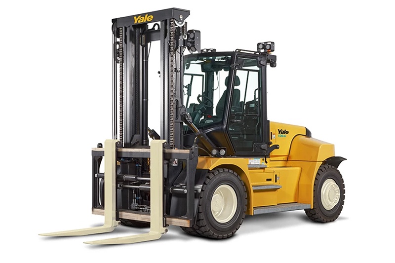 Foto de Carretillas elevadoras con ruedas de neumáticos