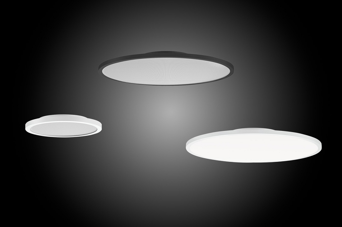Foto deLuminarias de interior circular, con módulo de luz reemplazable