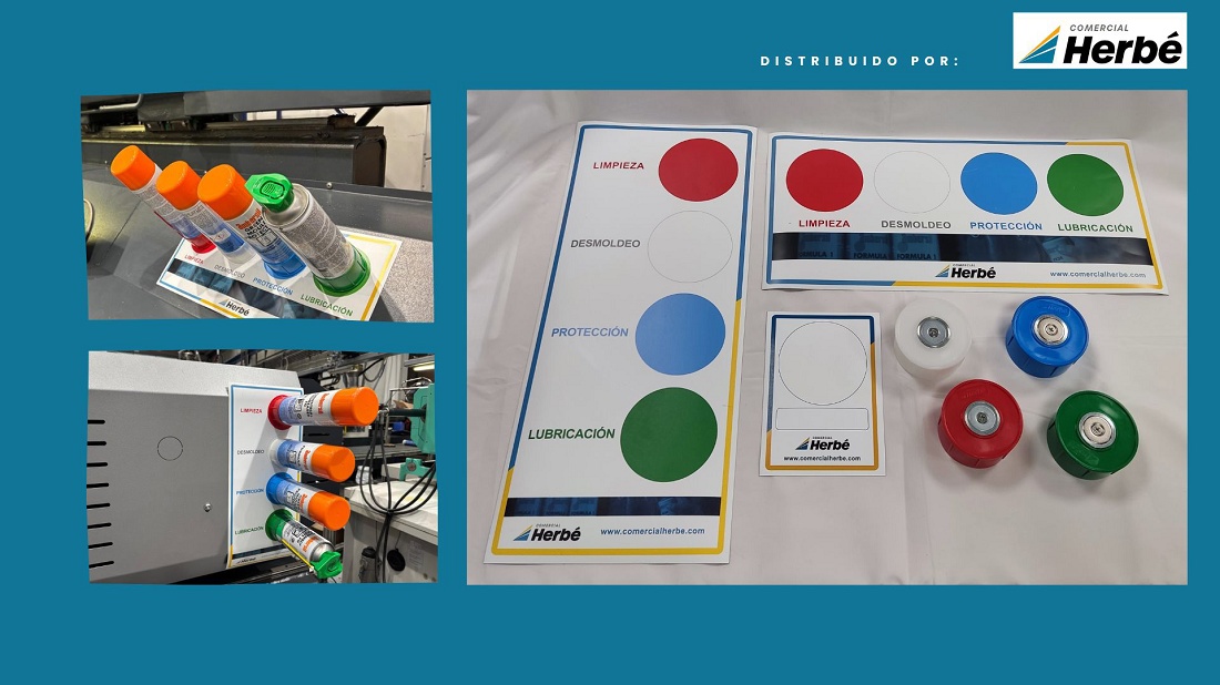 Foto deLáminas Magnéticas Rotuladas