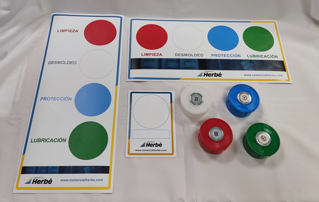 Foto de Láminas Magnéticas Rotuladas