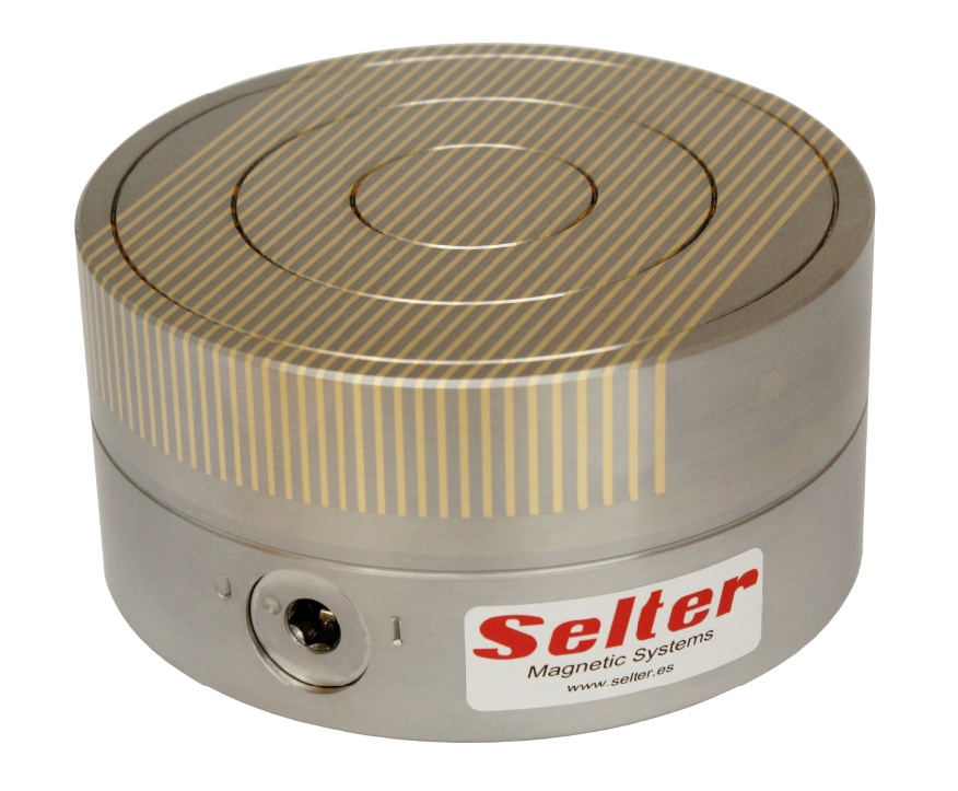 Foto dePlatos magnéticos circulares de imán permanente