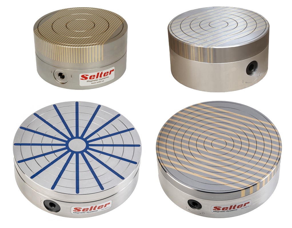 Foto de Platos magnéticos circulares de imán permanente