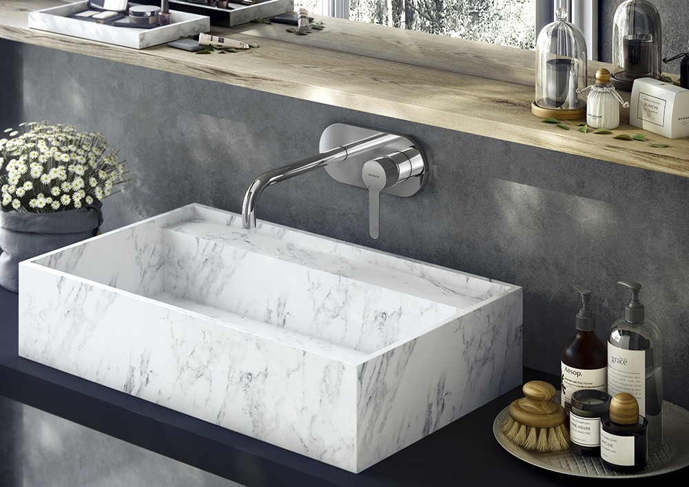 Foto de Grifería monomando empotrada