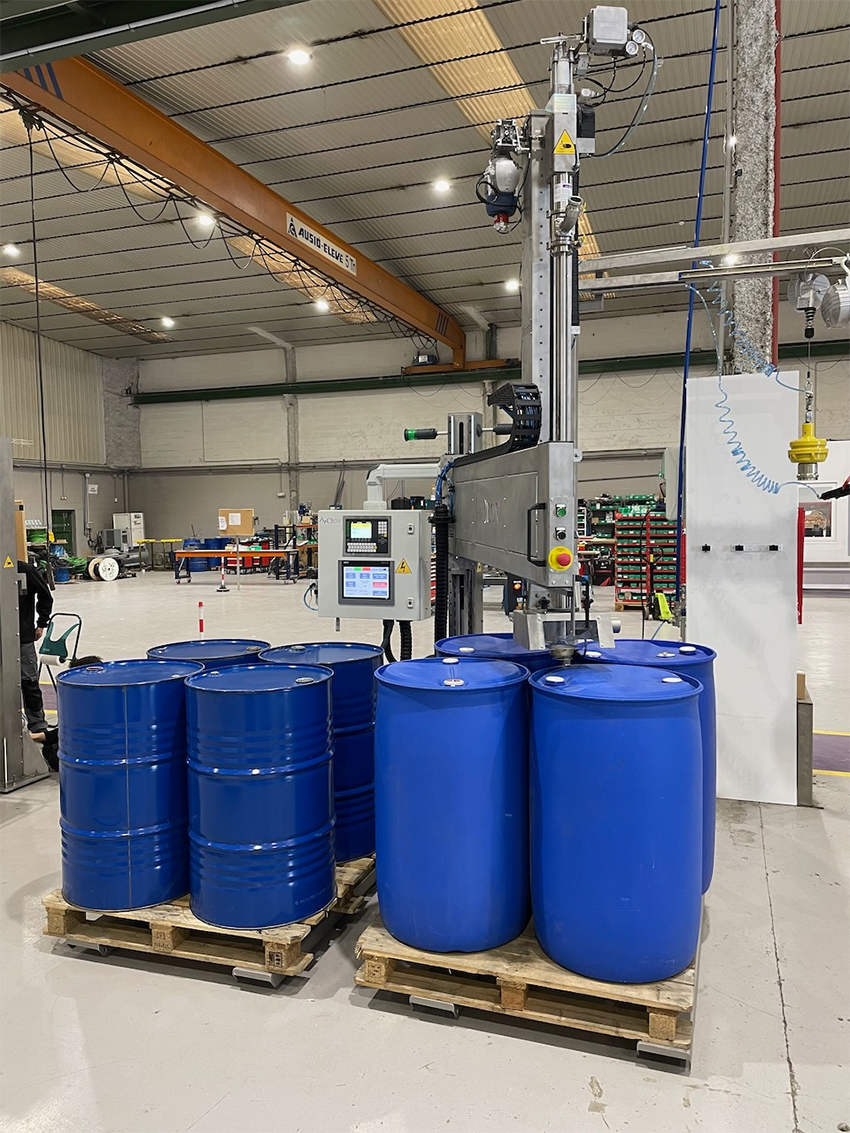 Foto deLlenadoras de bidones, tambores e IBC