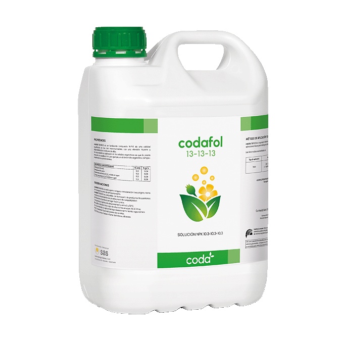 Foto de Soluciones de abono npk 13-13-13 con micronutrientes