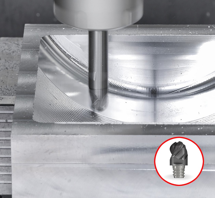 Foto de Cabezas hemisféricas de metal duro