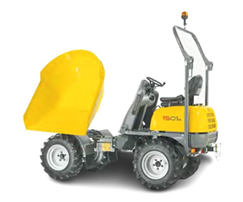 Foto de Dumpers 1,5 Tn articulados 4x4