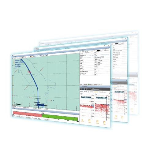 Foto deEcosondas de doble frecuencia