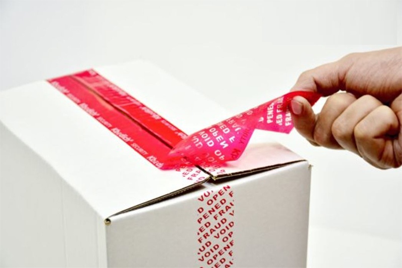 Foto de Cintas de seguridad para cajas de cartón