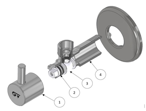 Foto deVálvulas escuadra