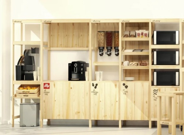 Foto deCorner services para oficinas