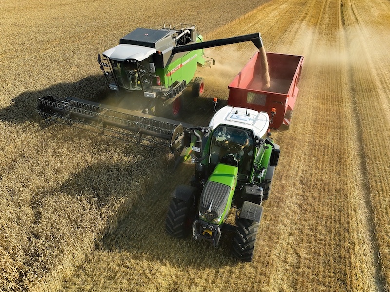 Foto de Cosechadoras de cereales