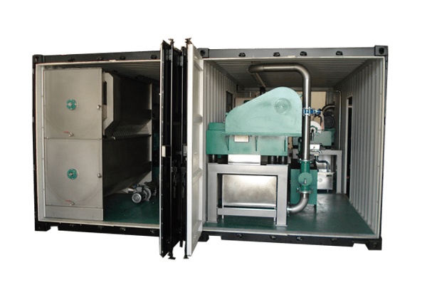 Foto de Planta de almazara móvil de doble extracción