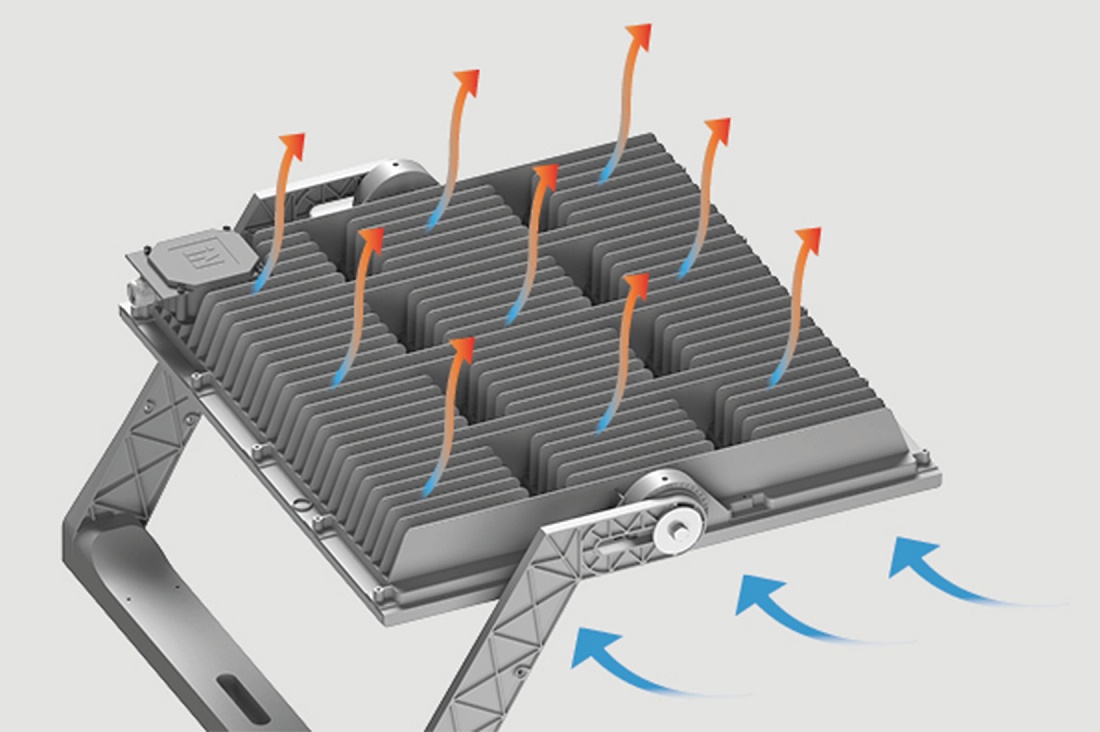 Foto deIluminaciones deportivas de alto rendimiento y control avanzado