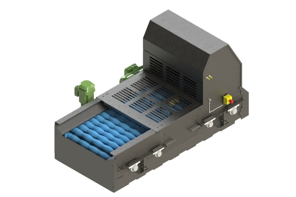 Foto de Cortadoras continuas de patatas y tubérculos en mitades o cuartos