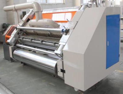 Foto deLineas de cartón ondulado