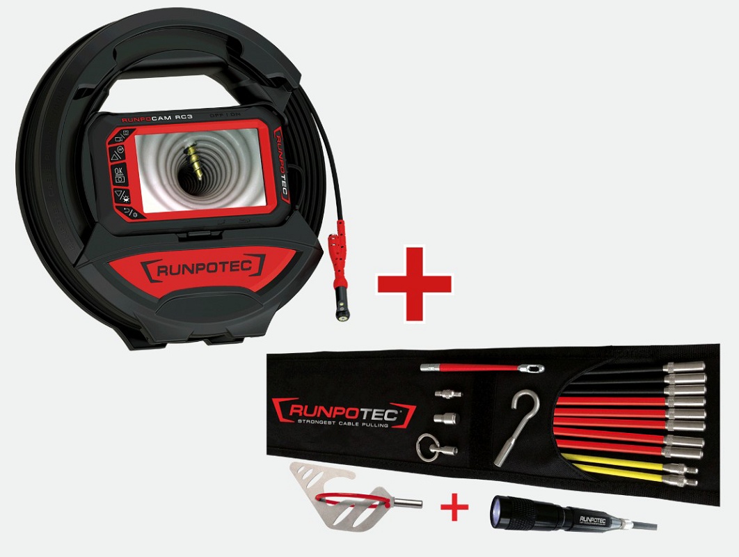 Foto de Cámaras y varillas para inspección de tuberías