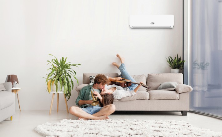 Foto deSplits de pared