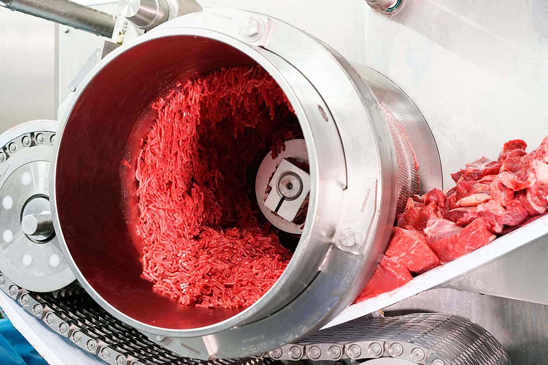 Foto deSeparadoras de carne con tambor perforado y cinta de presión