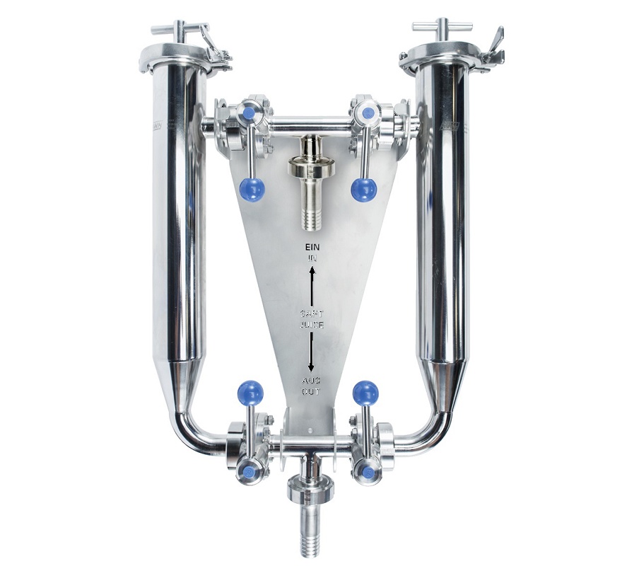 Foto de Filtros tubulares para zumos con sistema de tamices intercambiables