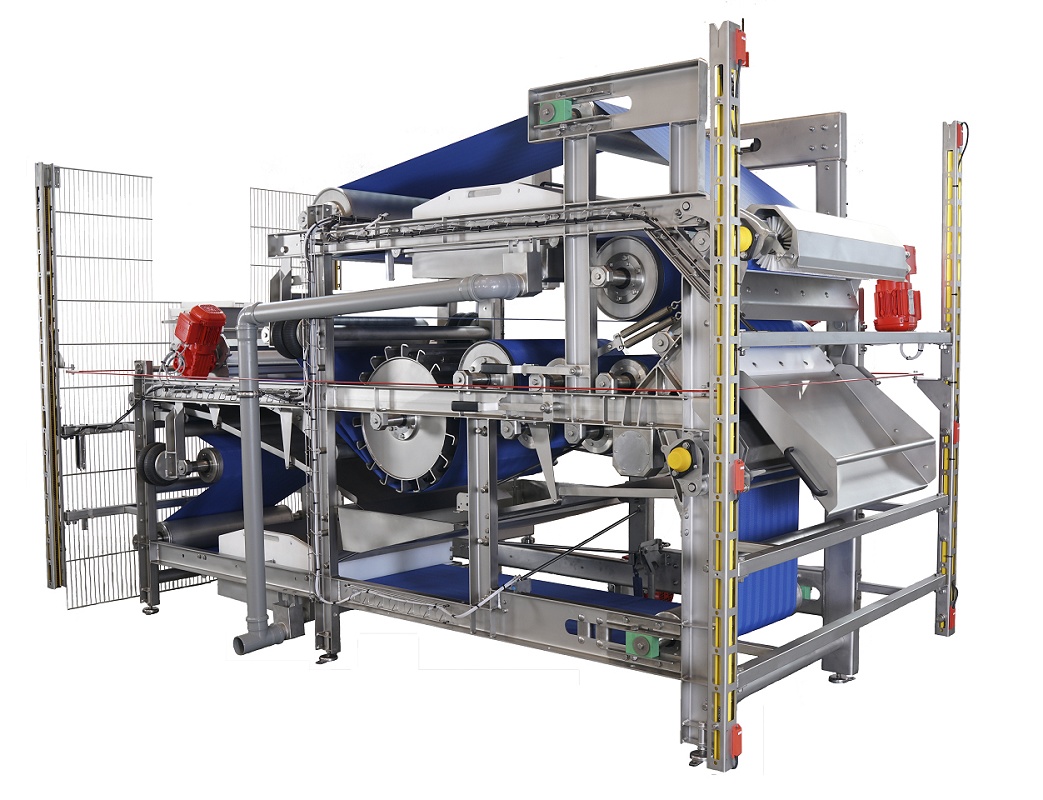 Foto de Prensas de doble banda para grandes volúmenes de producción de fruta triturada y zumos