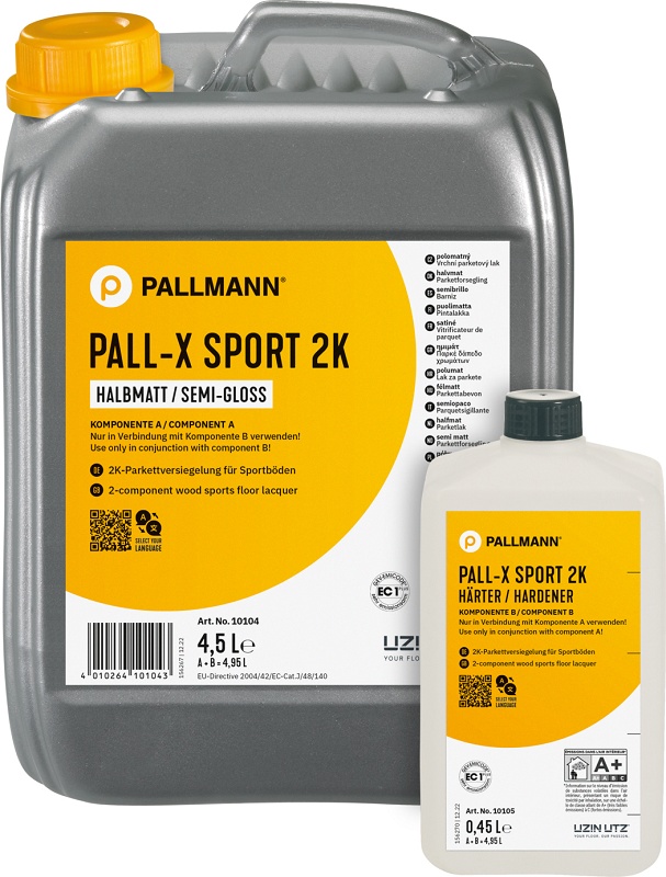 Foto de Barnices de dos componentes para suelos deportivos