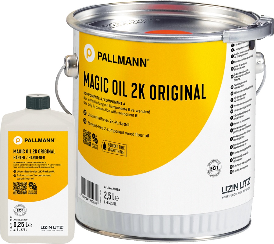 Foto de Aceites de 2 componentes para suelos de madera