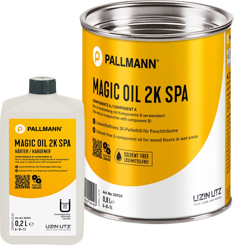 Foto de Aceites de 2 componentes sin disolventes para zonas húmedas