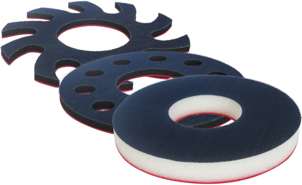 Foto de Accesorios de plato de tres discos para lijadoras de parquet