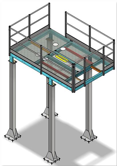 Foto dePlataformas modulares de soporte